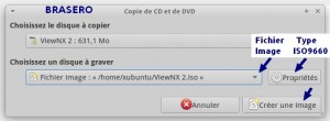 BRASERO BRASERO creer iso et graver CD