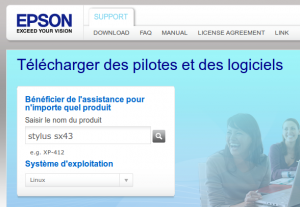 epson drivers pilotes linux
